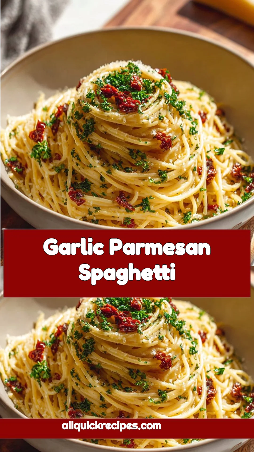 Garlic Parmesan Spaghetti