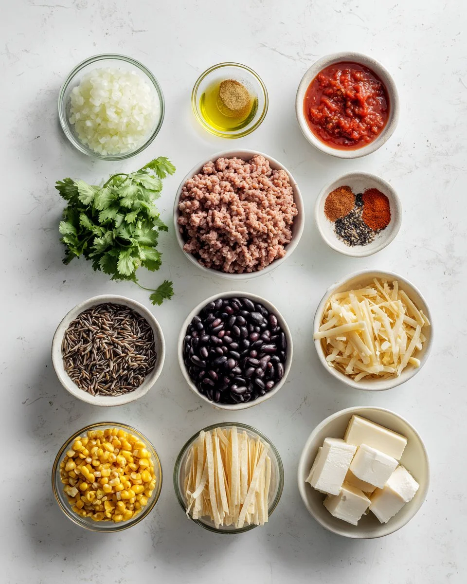 Ground Turkey and Wild Rice Soup