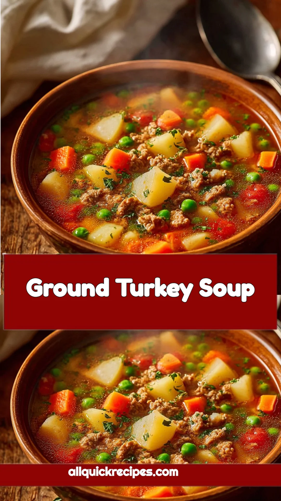 Ground Turkey Soup