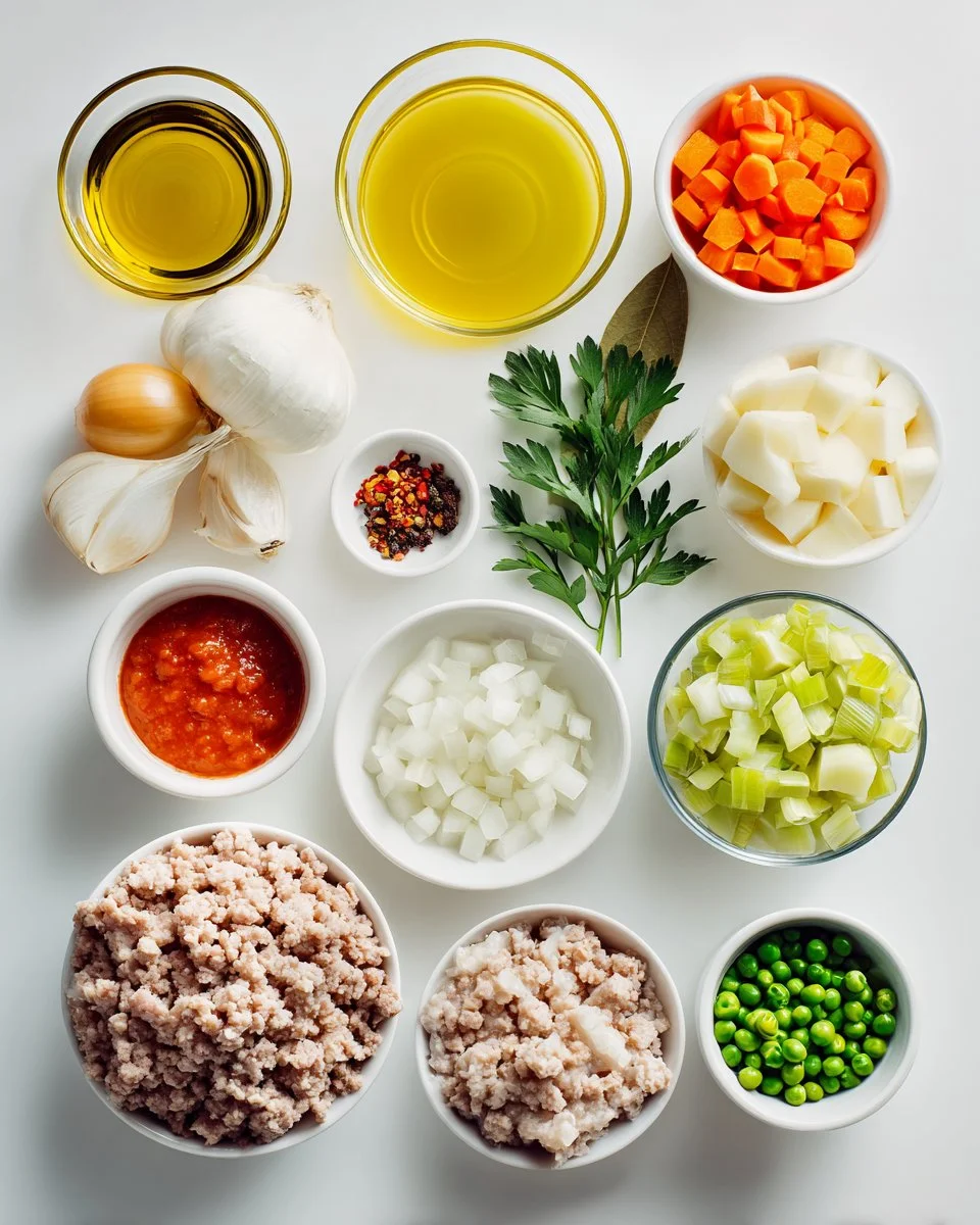 Ground Turkey Soup
