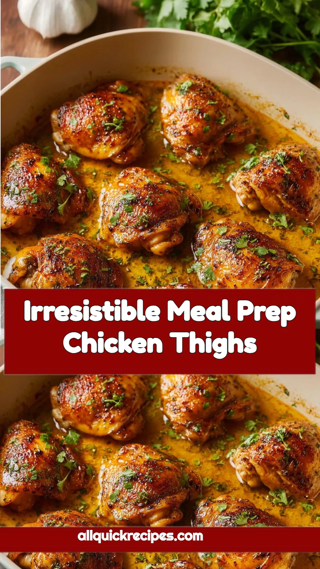 Irresistible Meal Prep Chicken Thighs