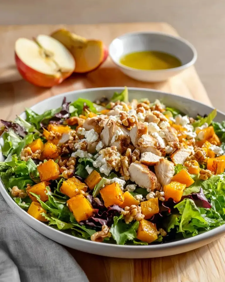 Turkey and Sweet Potato Salad featuring fresh ingredients and vibrant colors