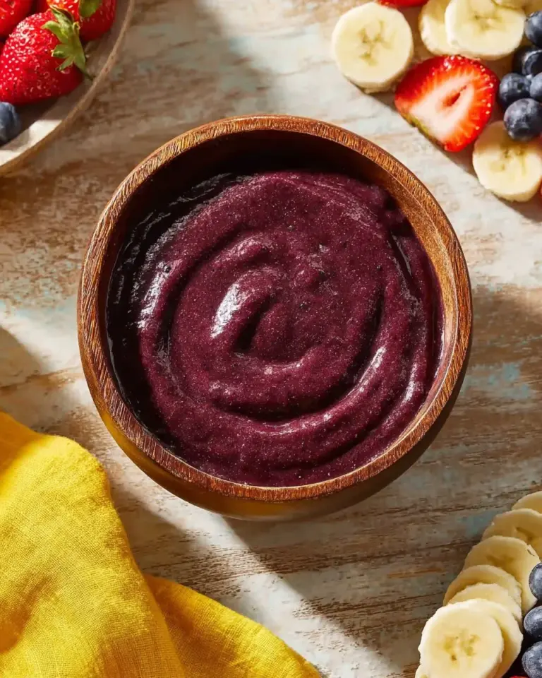A vibrant Acai Smoothie Bowl topped with fresh fruits and granola.