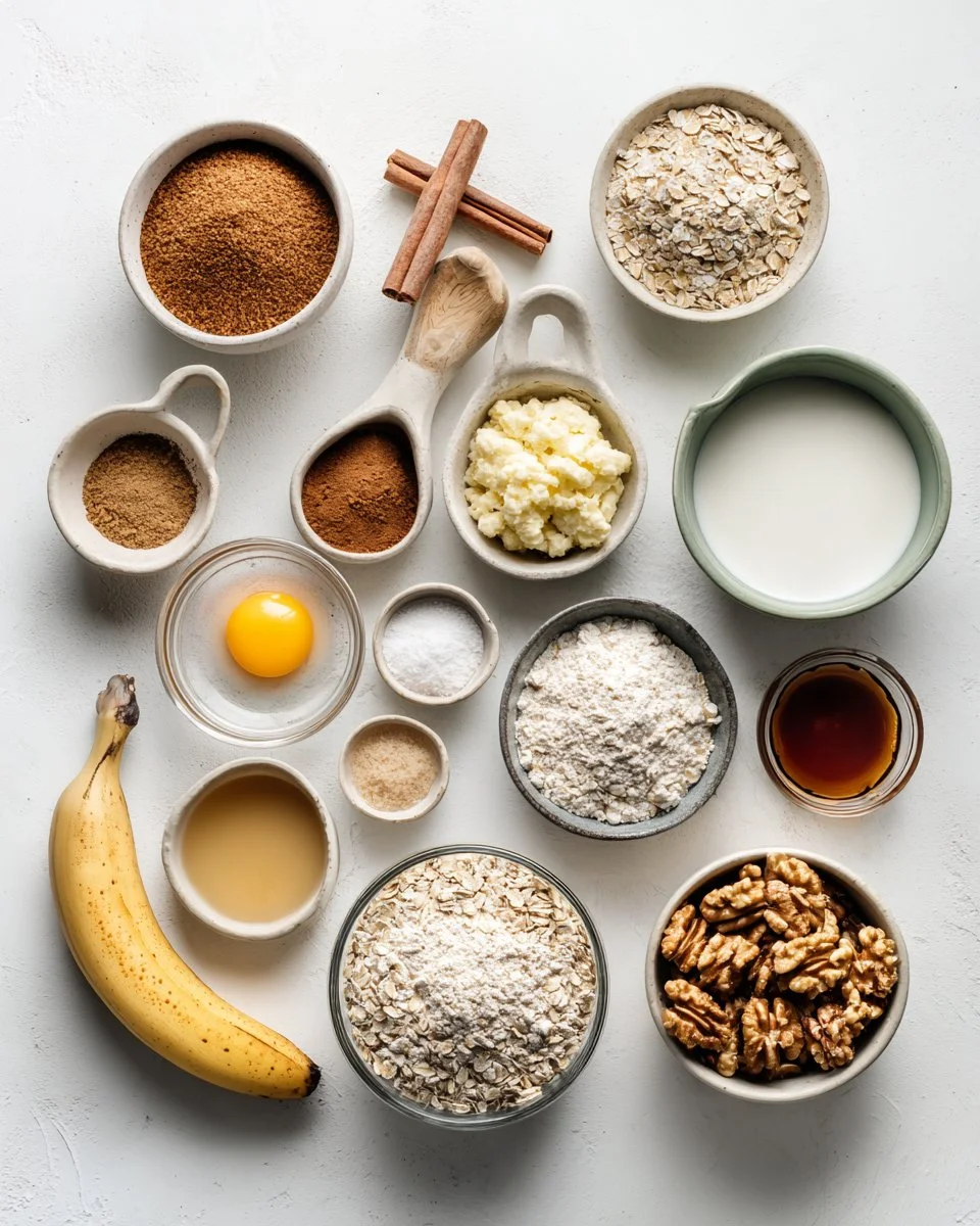 Banana Bread Baked Oats