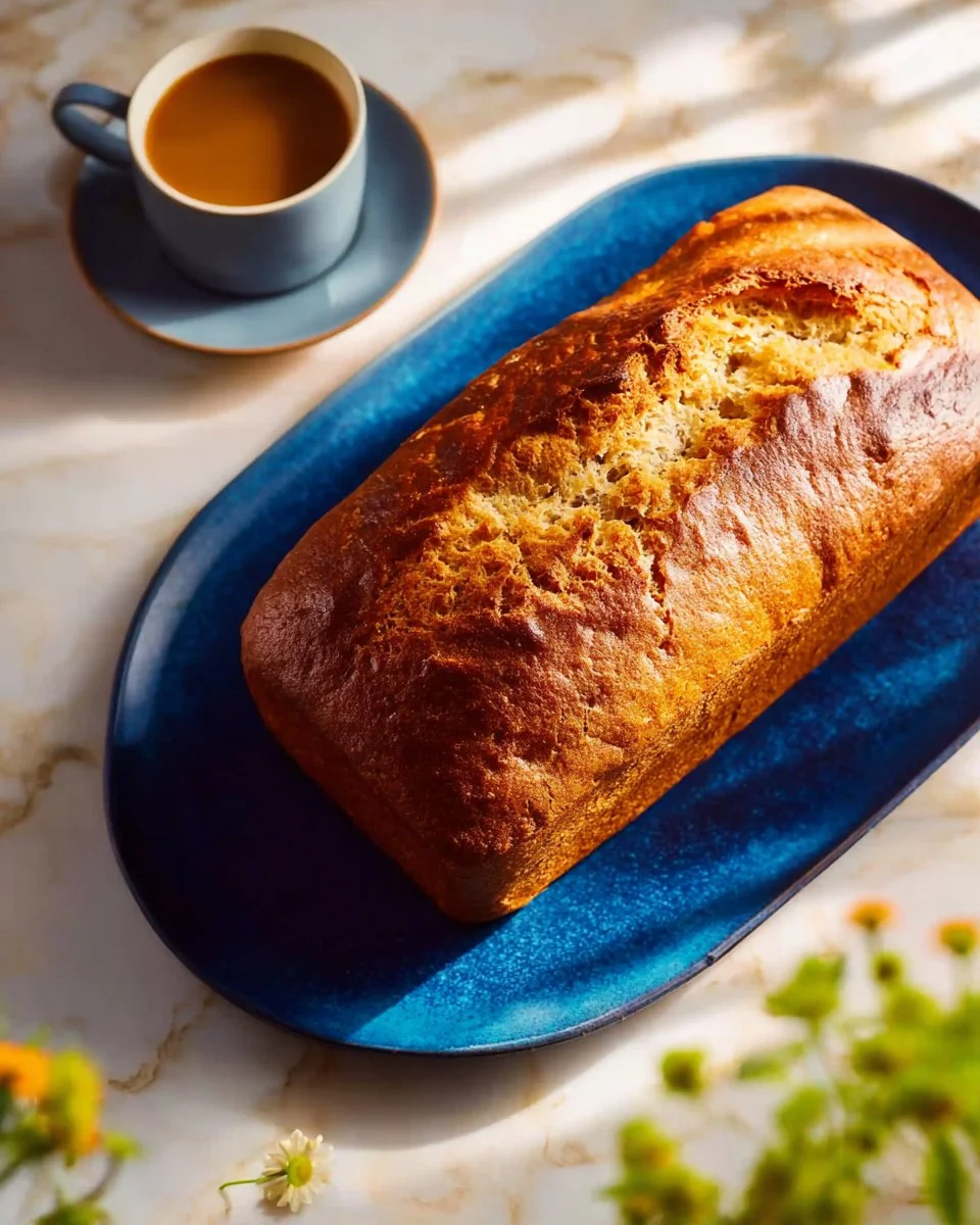 Delicious banana bread with applesauce, showcasing a moist and flavorful loaf