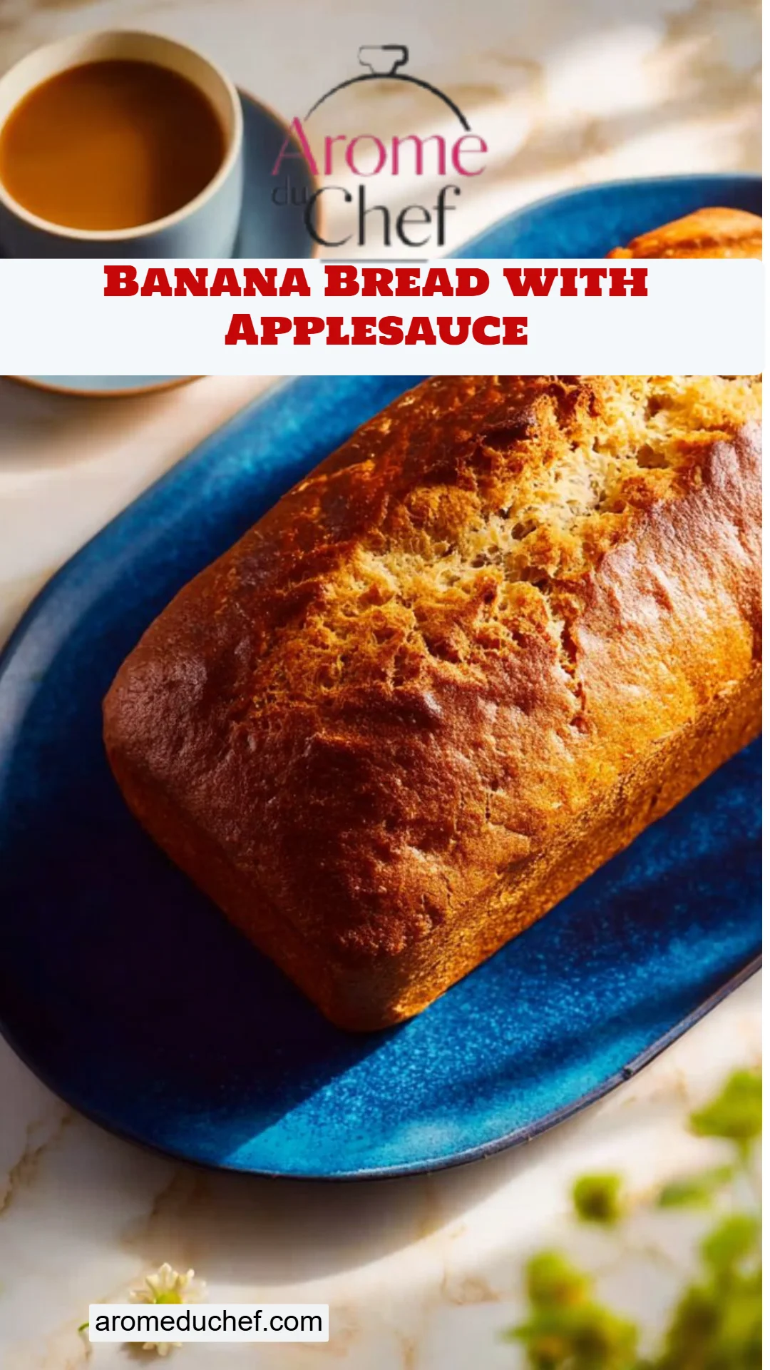 Banana Bread with Applesauce
