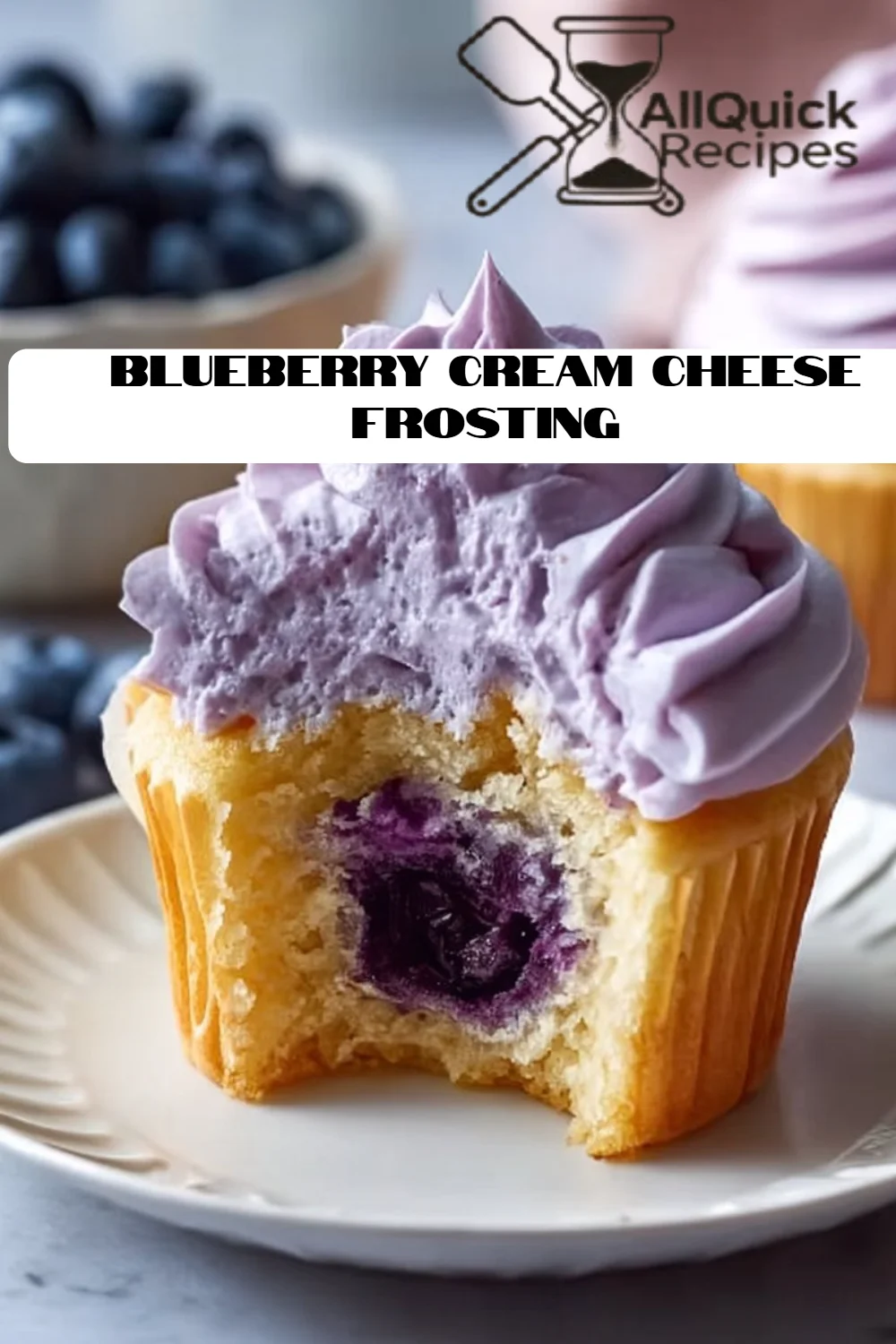 Blueberry Cream Cheese Frosting