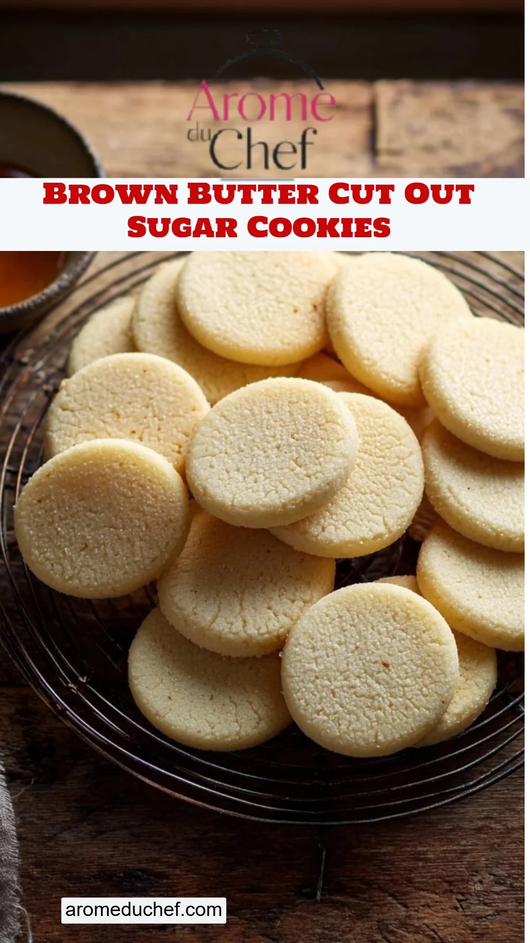 Brown Butter Cut Out Sugar Cookies