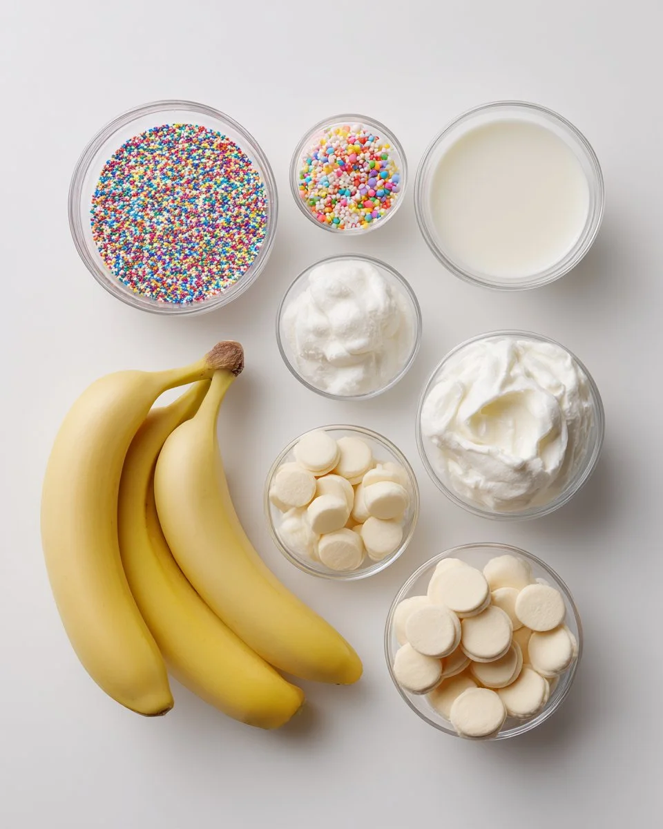 Easter Banana Pudding Cups