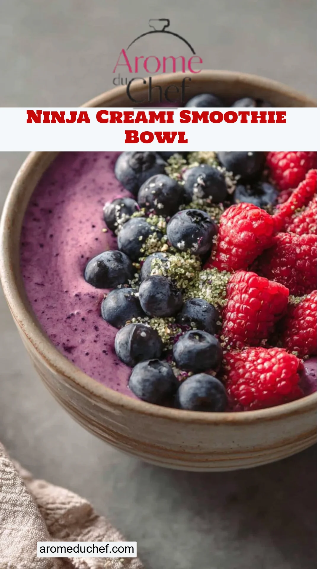 Ninja Creami Smoothie Bowl