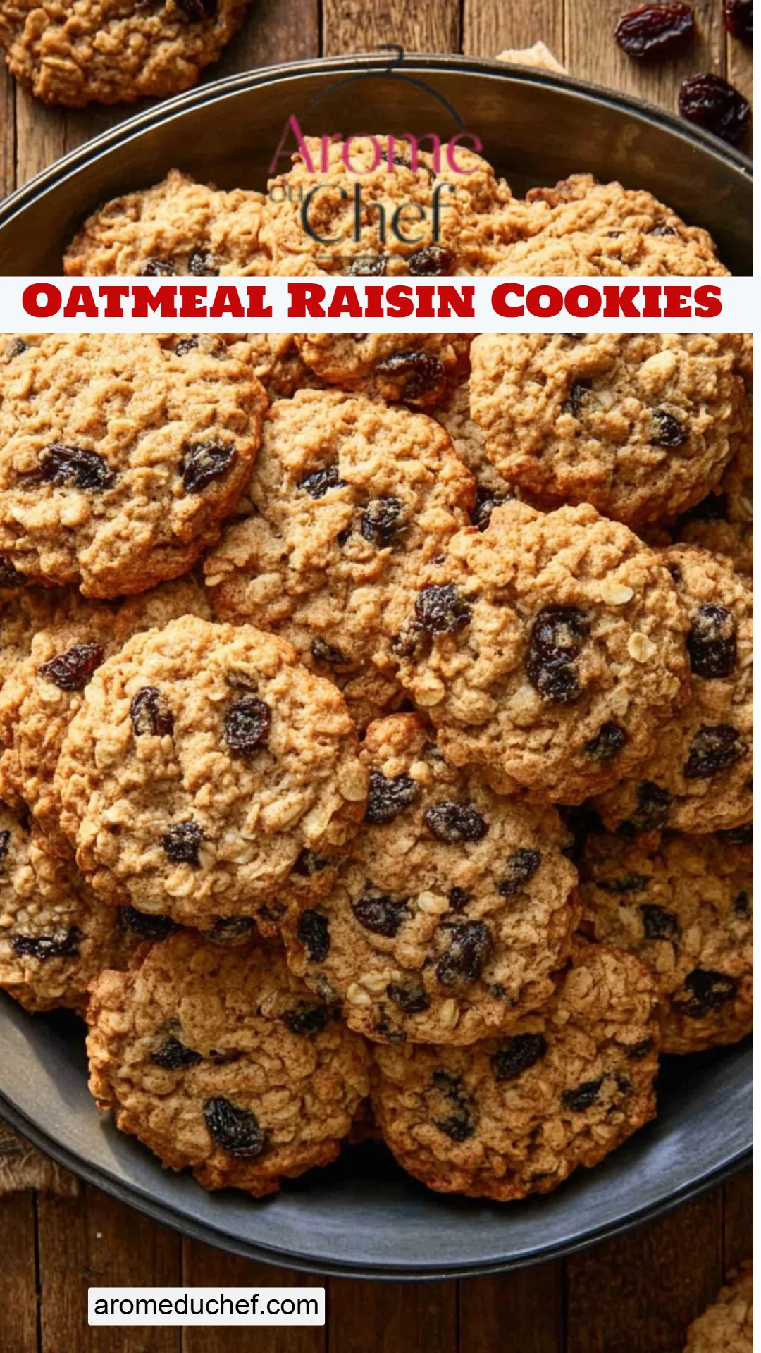 Oatmeal Raisin Cookies