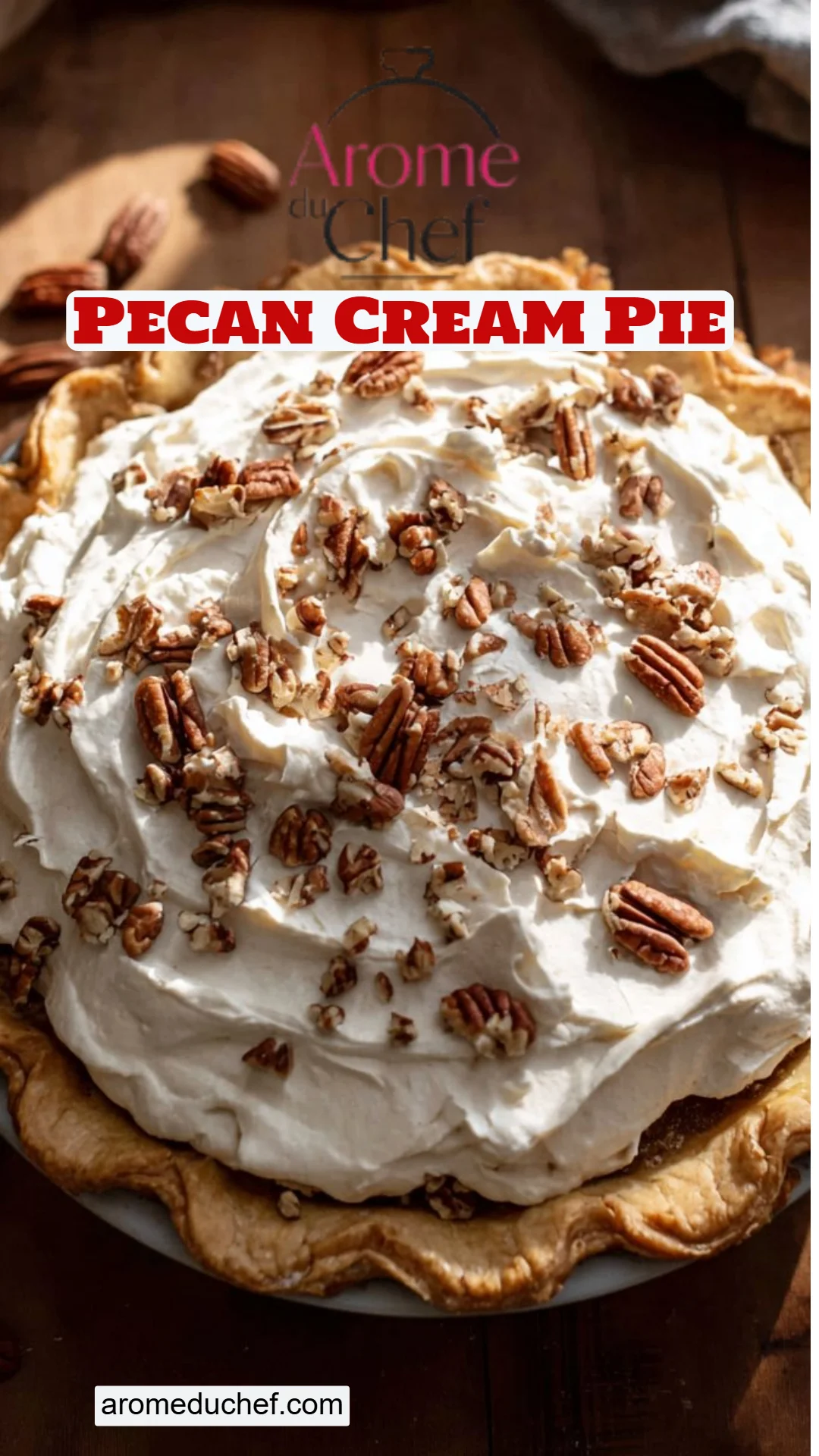 Pecan Cream Pie