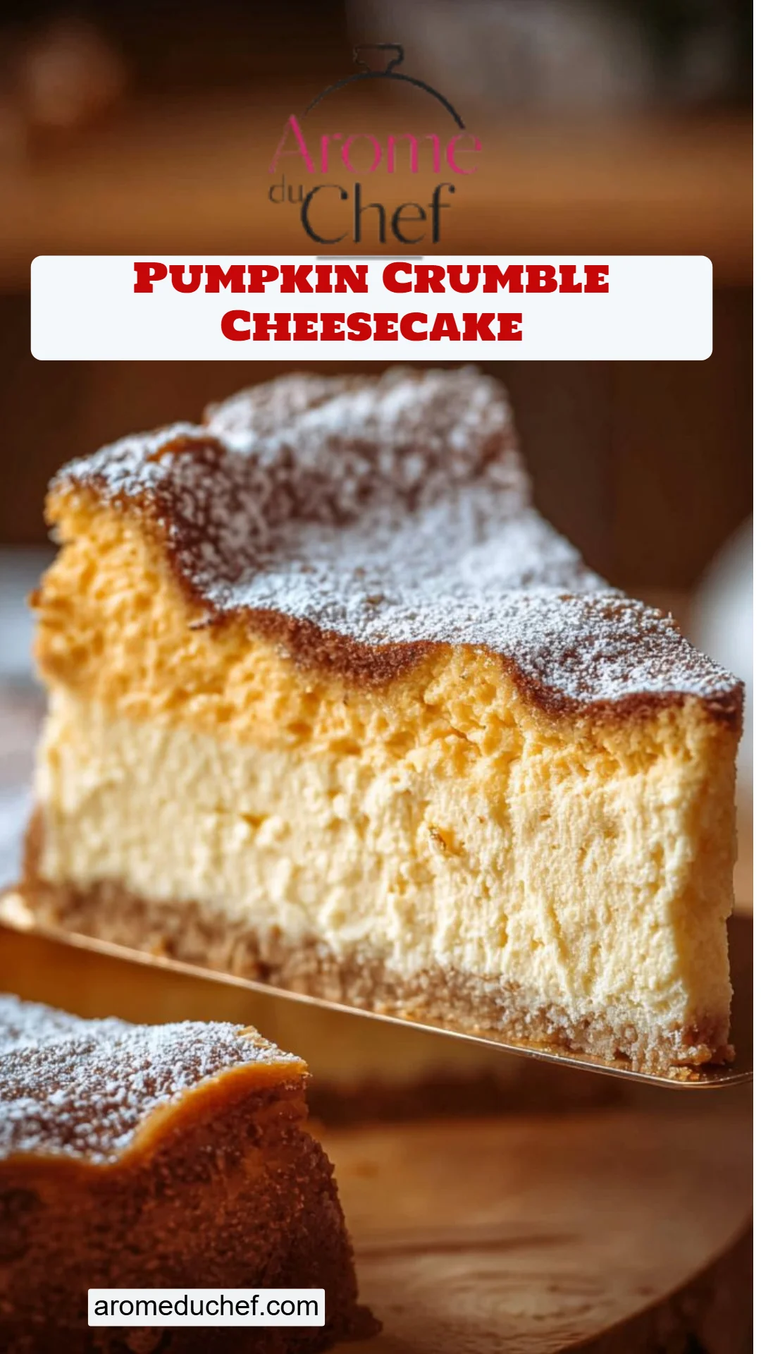 Pumpkin Crumble Cheesecake