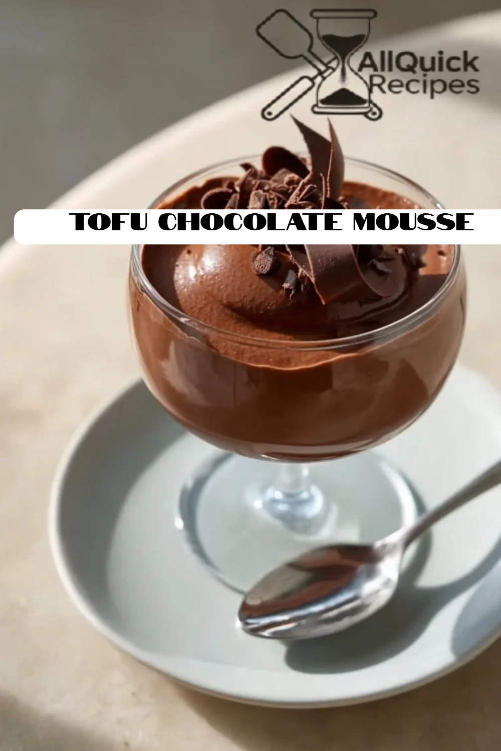 Tofu Chocolate Mousse