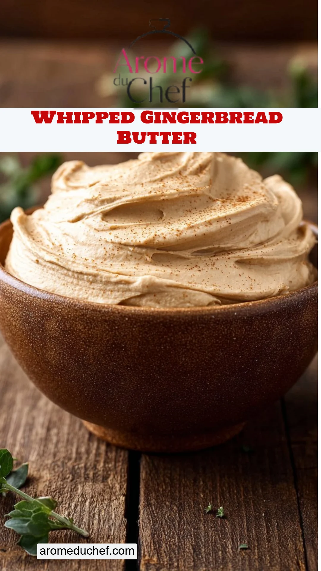 Whipped Gingerbread Butter