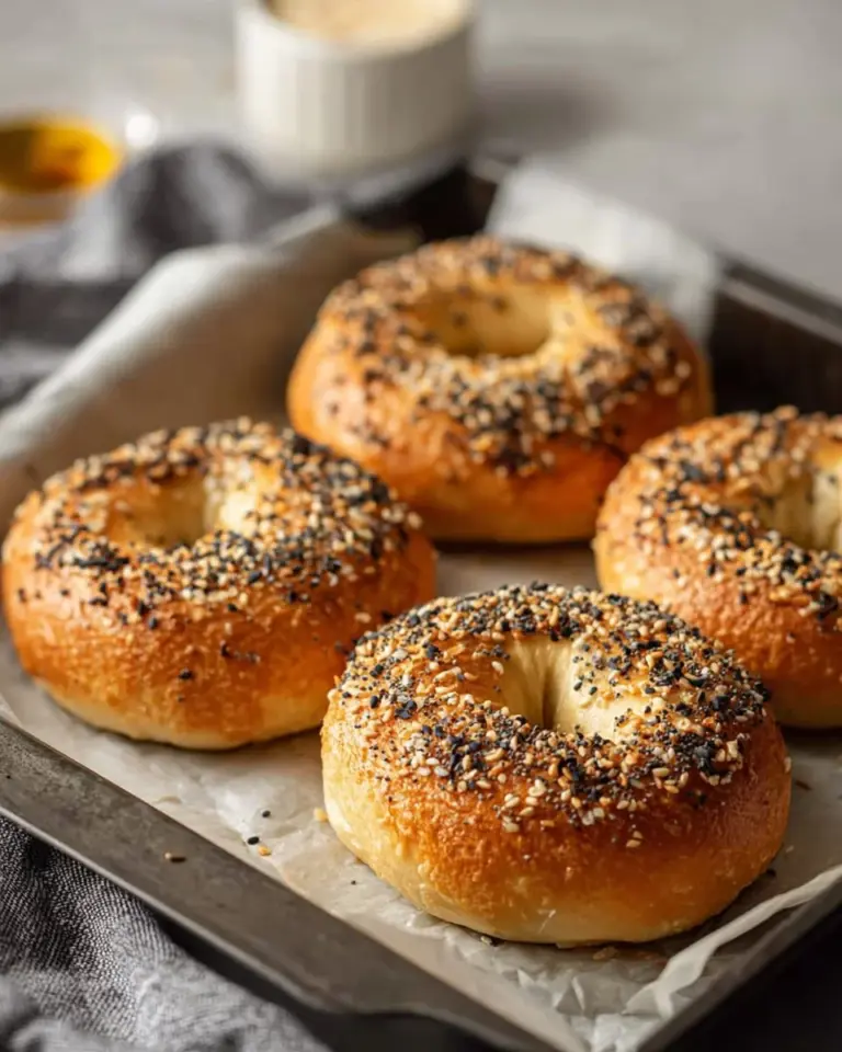 6-Ingredient Protein Bagels for a healthy breakfast
