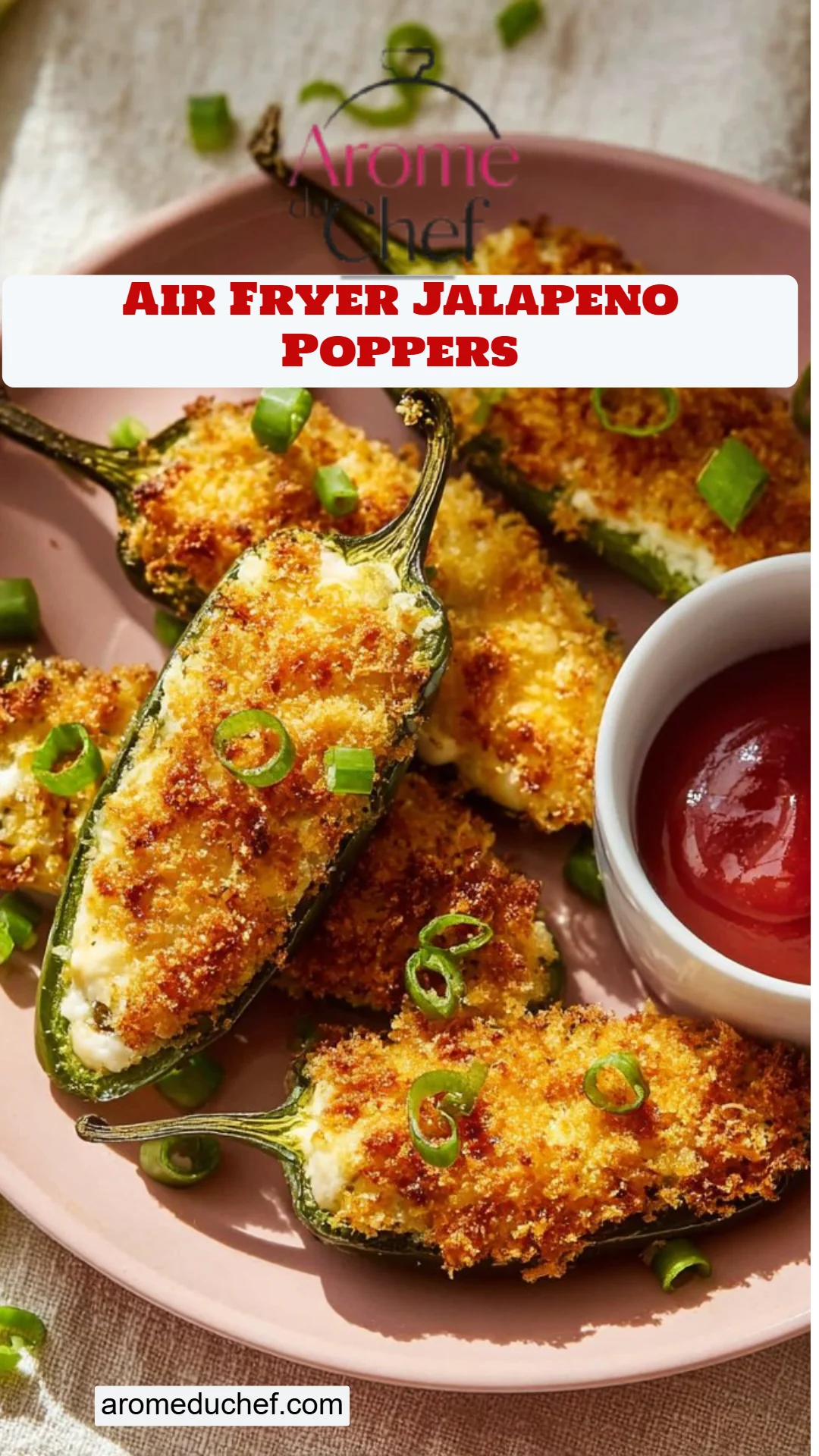 Air Fryer Jalapeno Poppers
