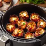Delicious Air Fryer Pig Shots ready to be served at a party