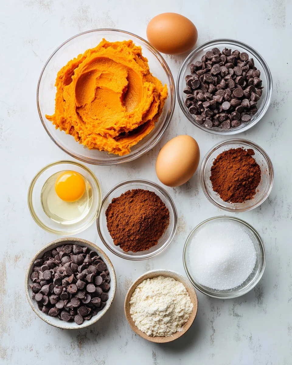 Almond Butter Sweet Potato Brownies