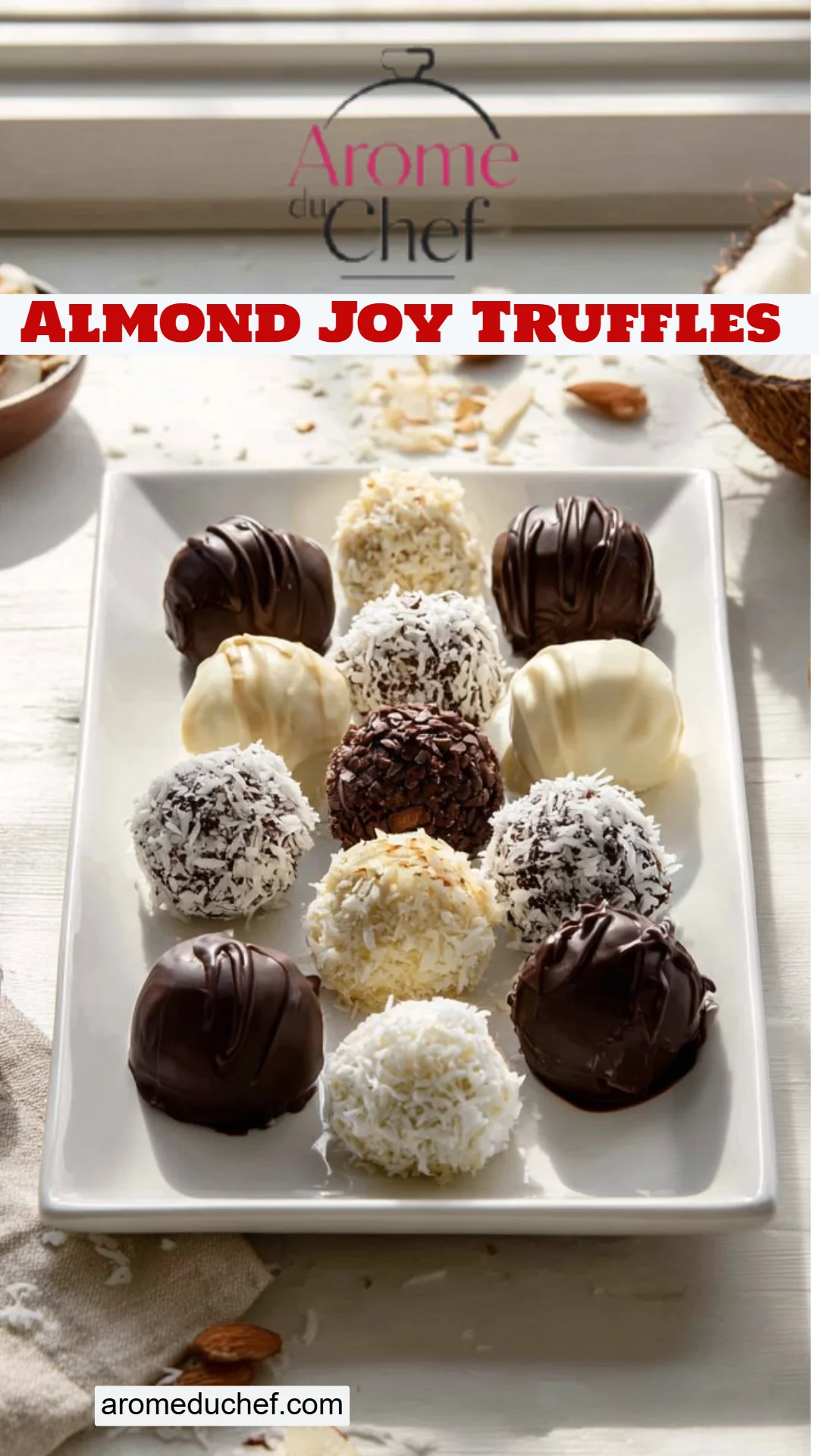 Almond Joy Truffles