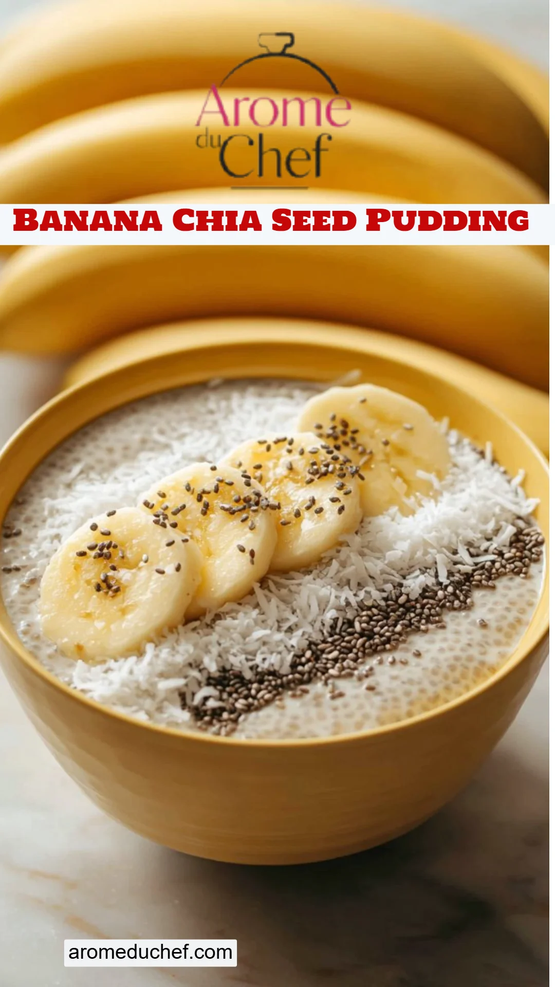 Banana Chia Seed Pudding