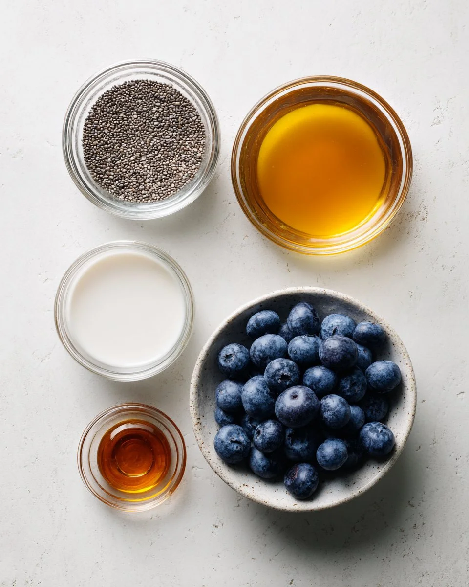 Blueberry Chia Seed Pudding