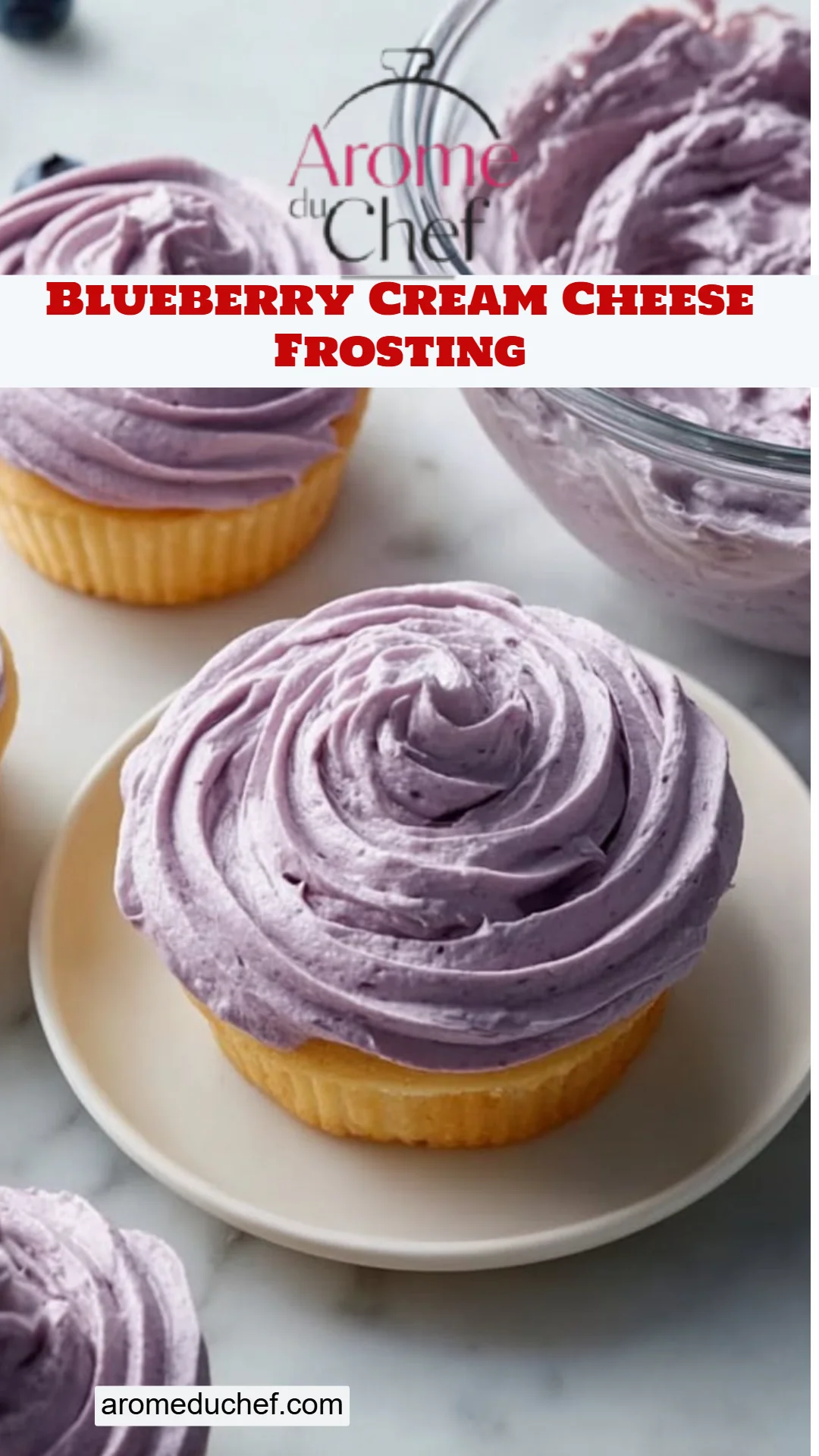 Blueberry Cream Cheese Frosting