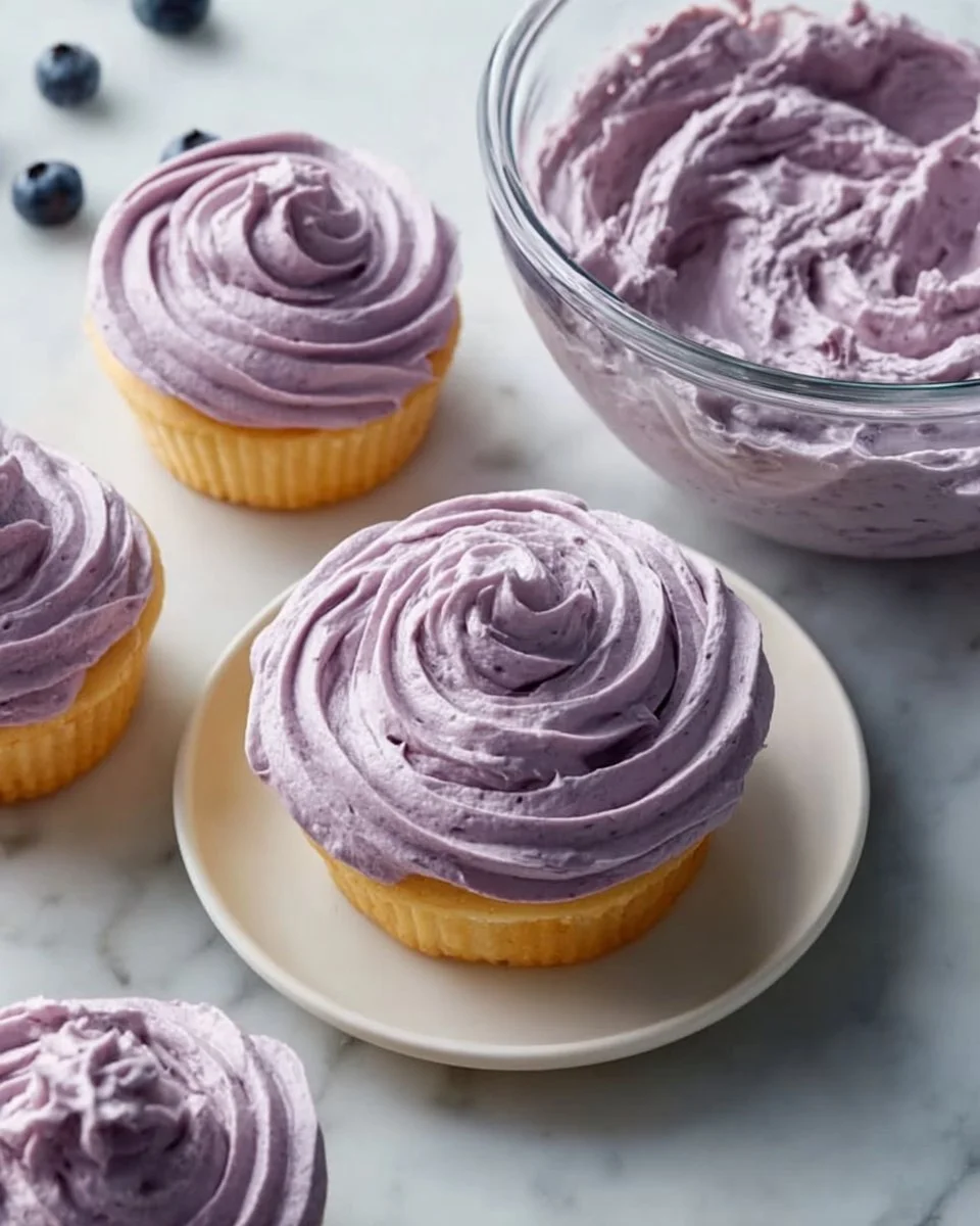 Blueberry Cream Cheese Frosting