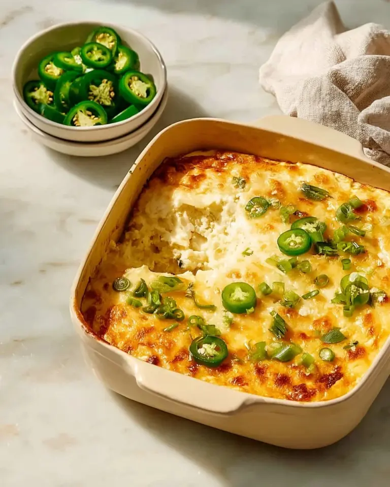 Buffalo Chicken Jalapeno Popper Dip served in a bowl with bread crackers