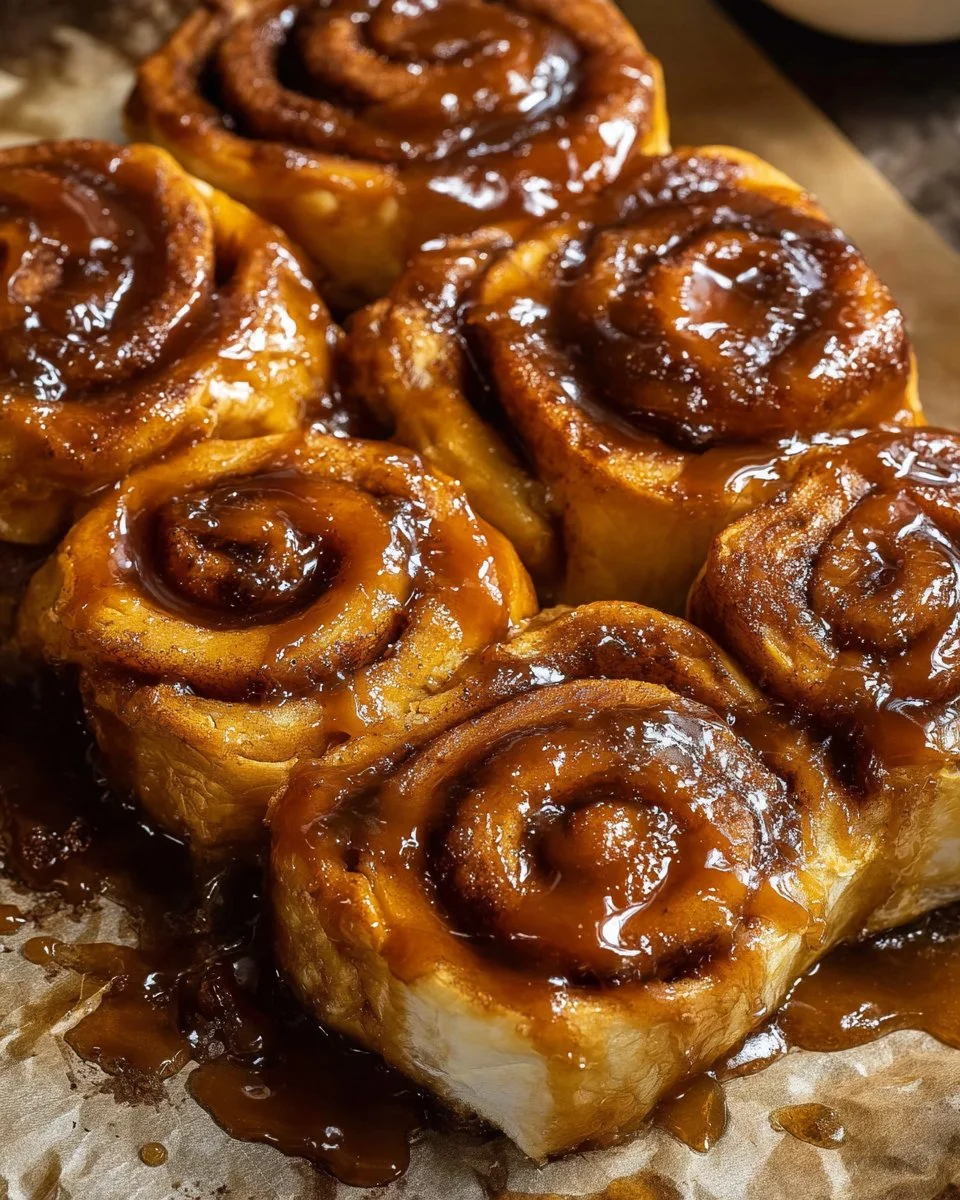 Butterscotch Pudding Caramel Rolls