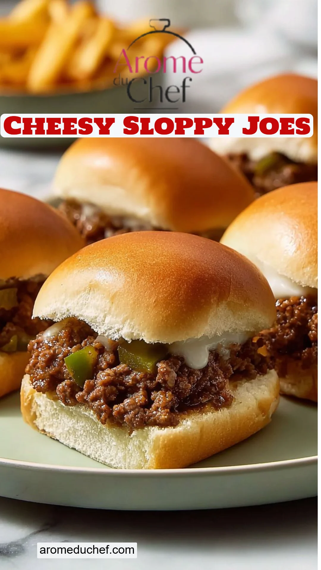 Cheesy Sloppy Joes