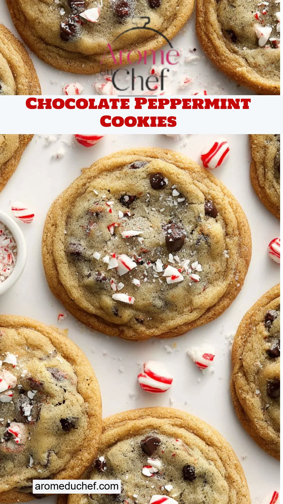 Chocolate Peppermint Cookies