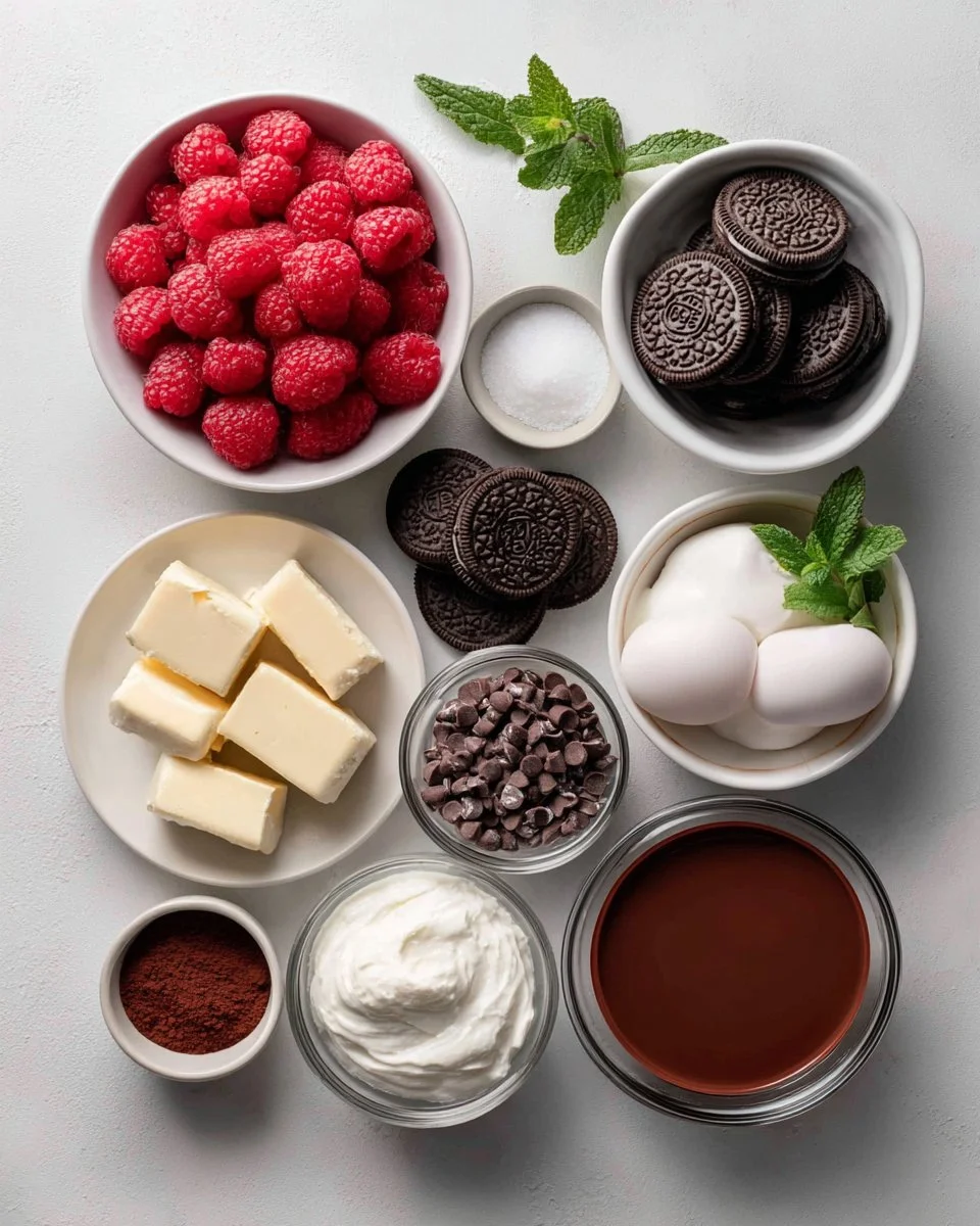 Chocolate Raspberry Cheesecake