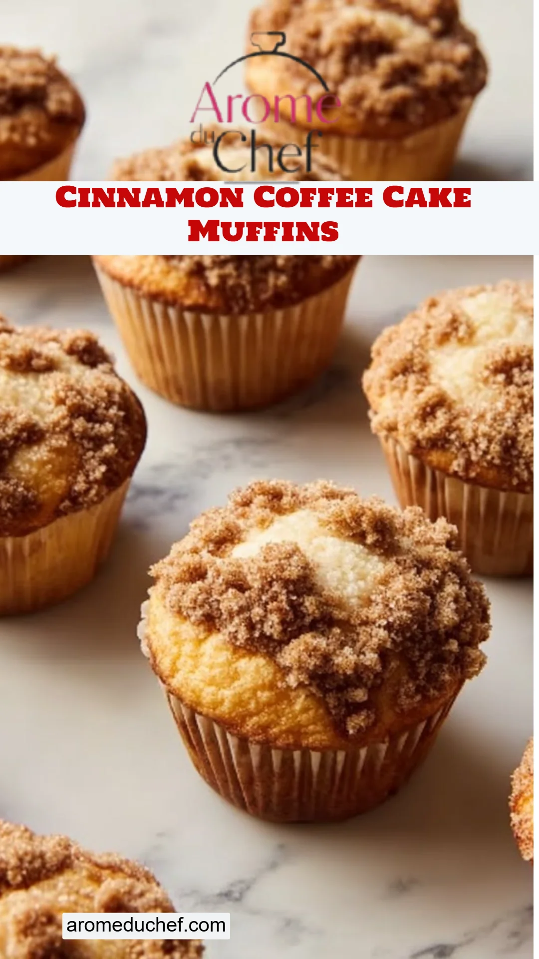 Cinnamon Coffee Cake Muffins