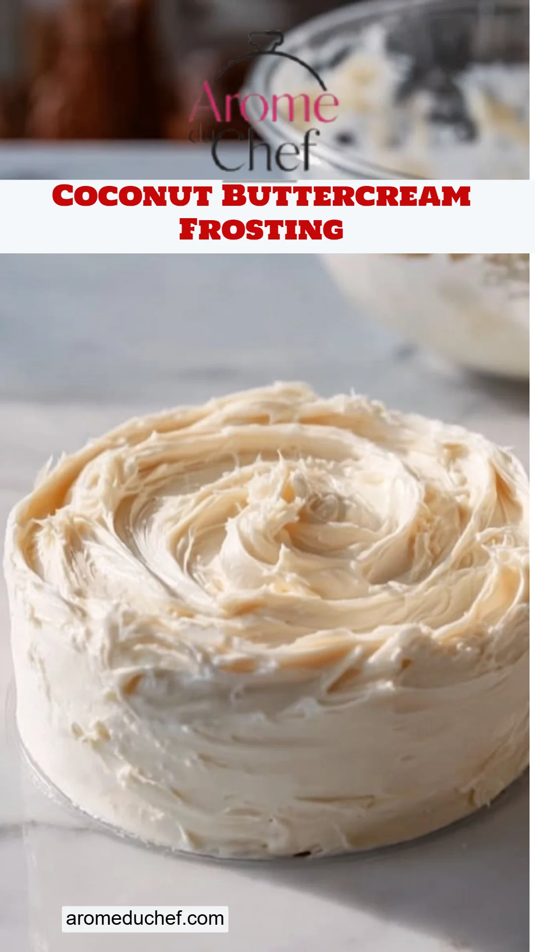 Coconut Buttercream Frosting