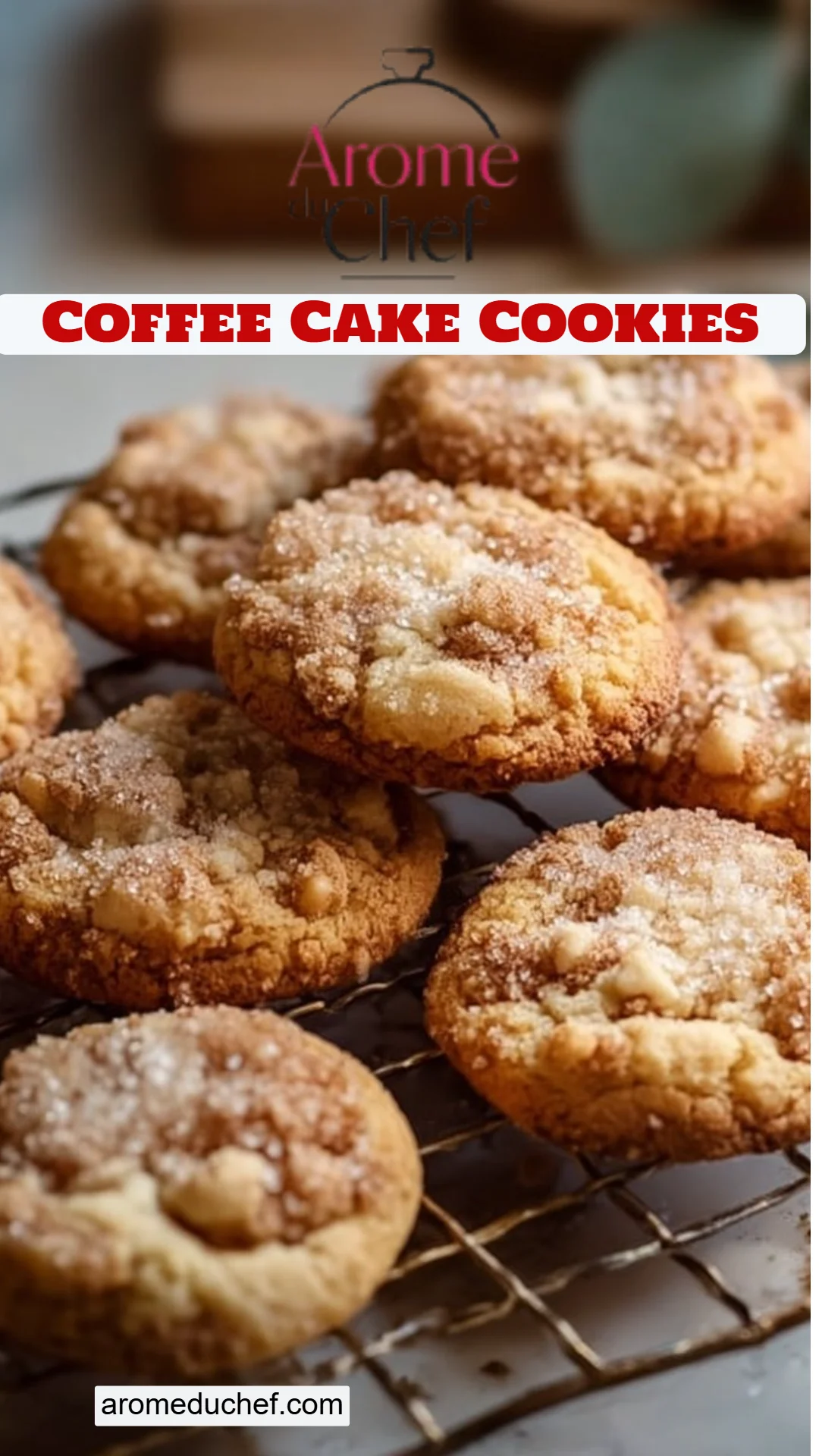 Coffee Cake Cookies