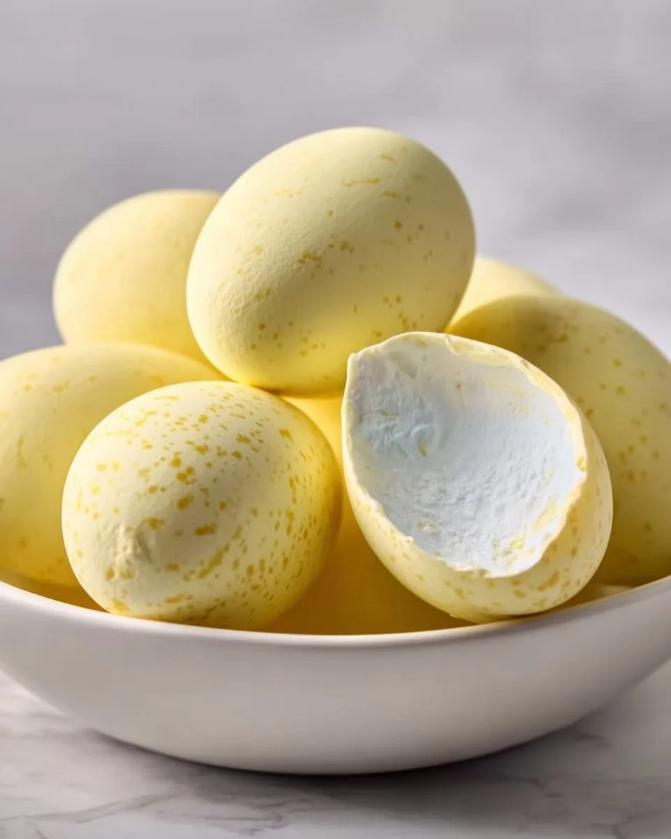 Colorful Marshmallow Easter Eggs