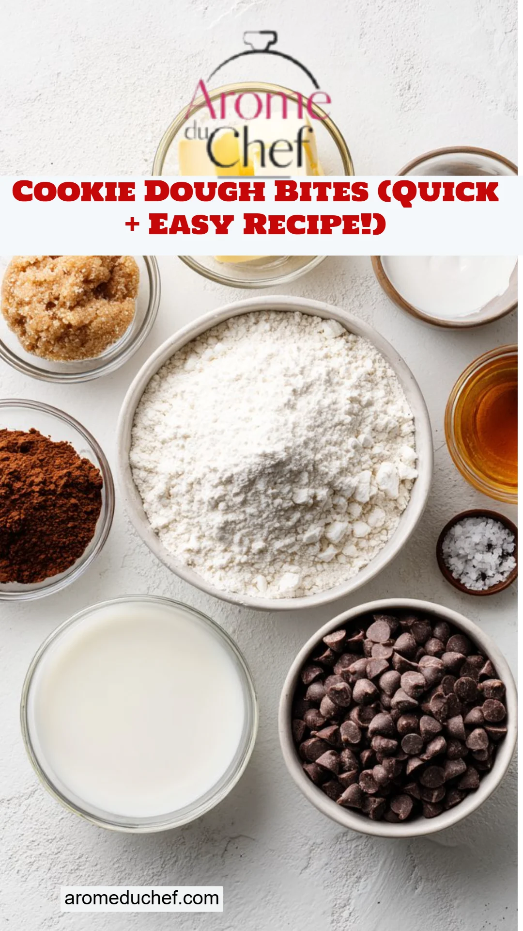 Cookie Dough Bites (Quick + Easy Recipe!)