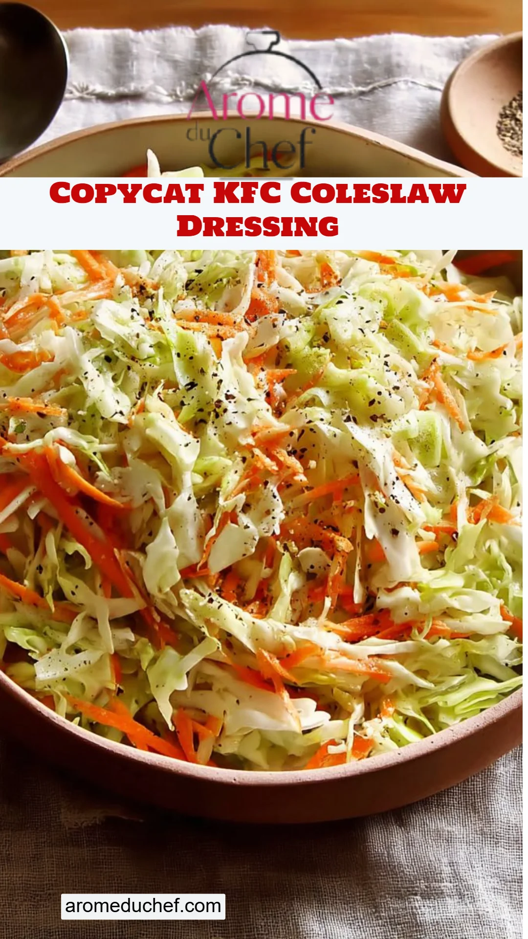 Copycat KFC Coleslaw Dressing