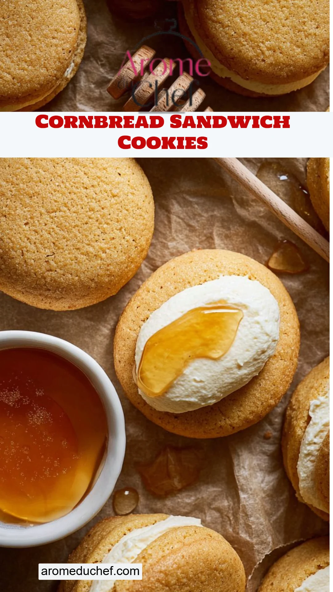 Cornbread Sandwich Cookies