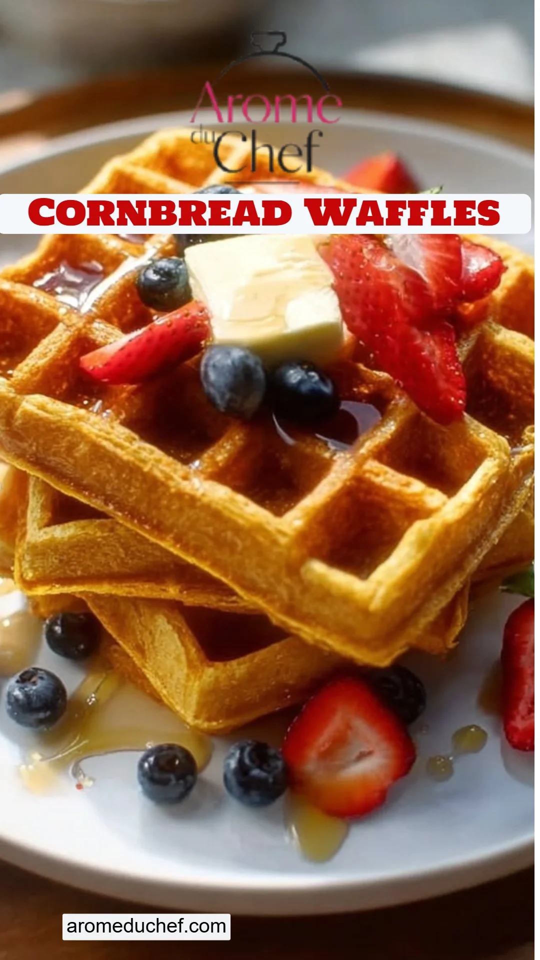 Cornbread Waffles