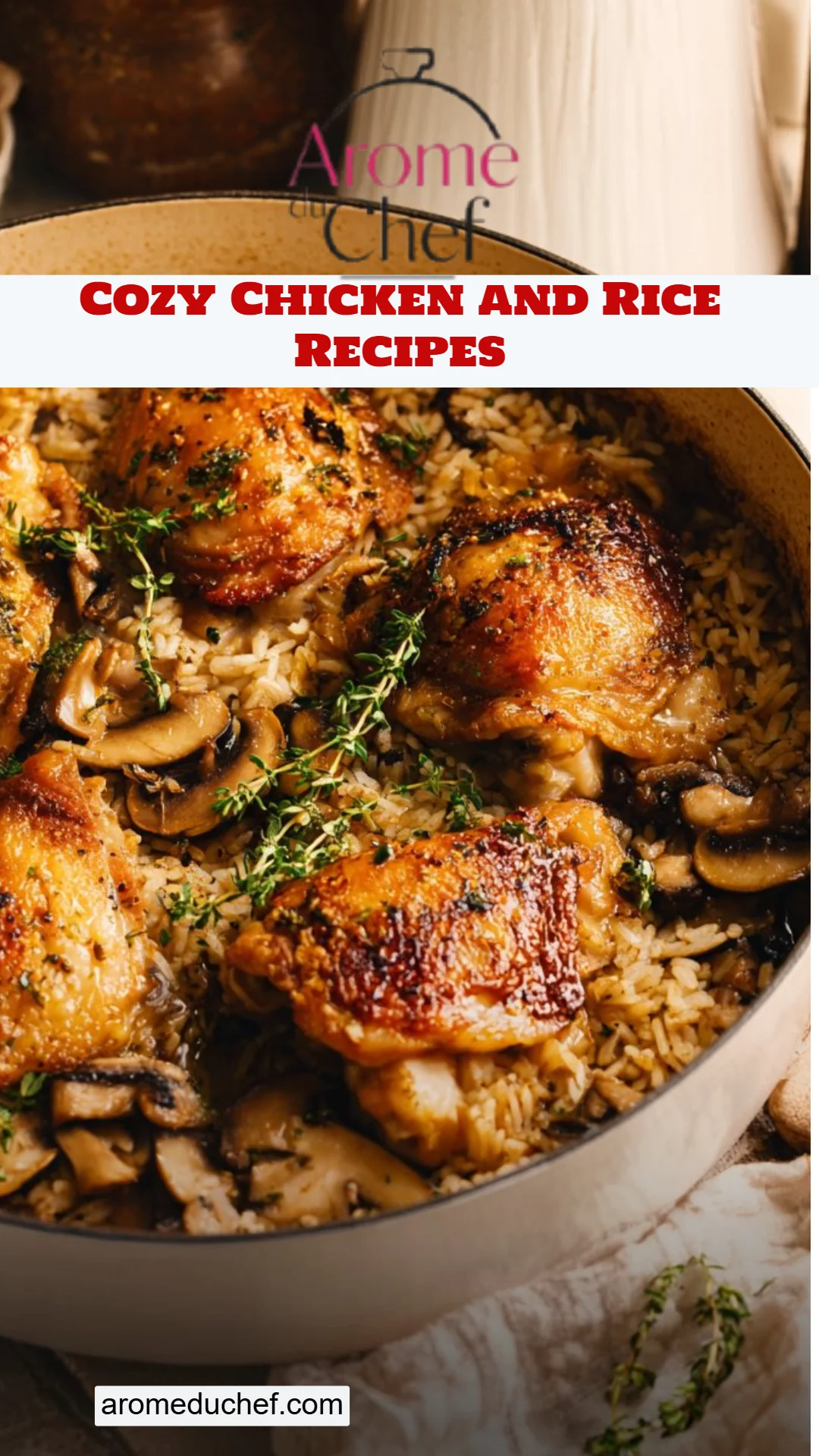 Cozy Chicken and Rice Recipes