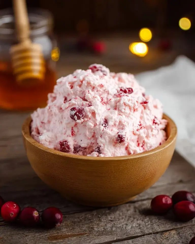 Delicious cranberry honey butter spread on warm bread
