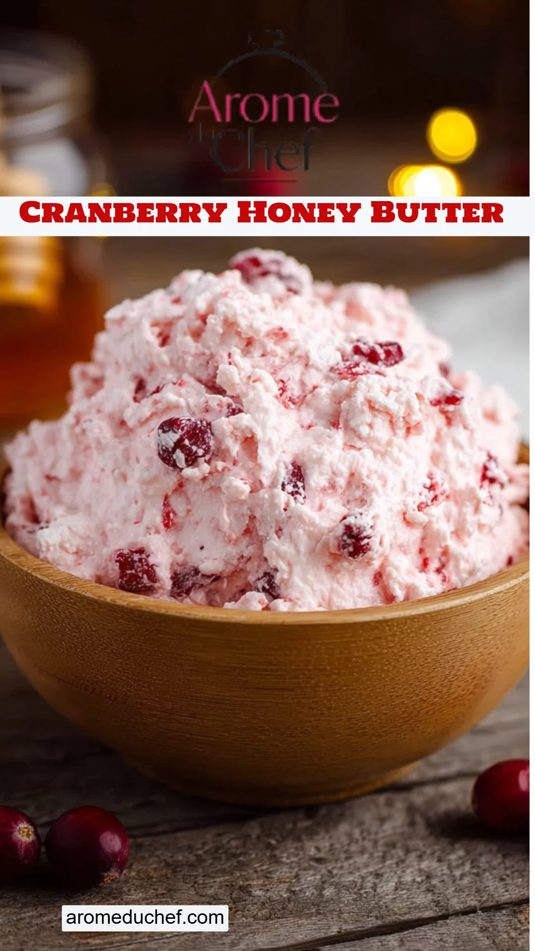 Cranberry Honey Butter