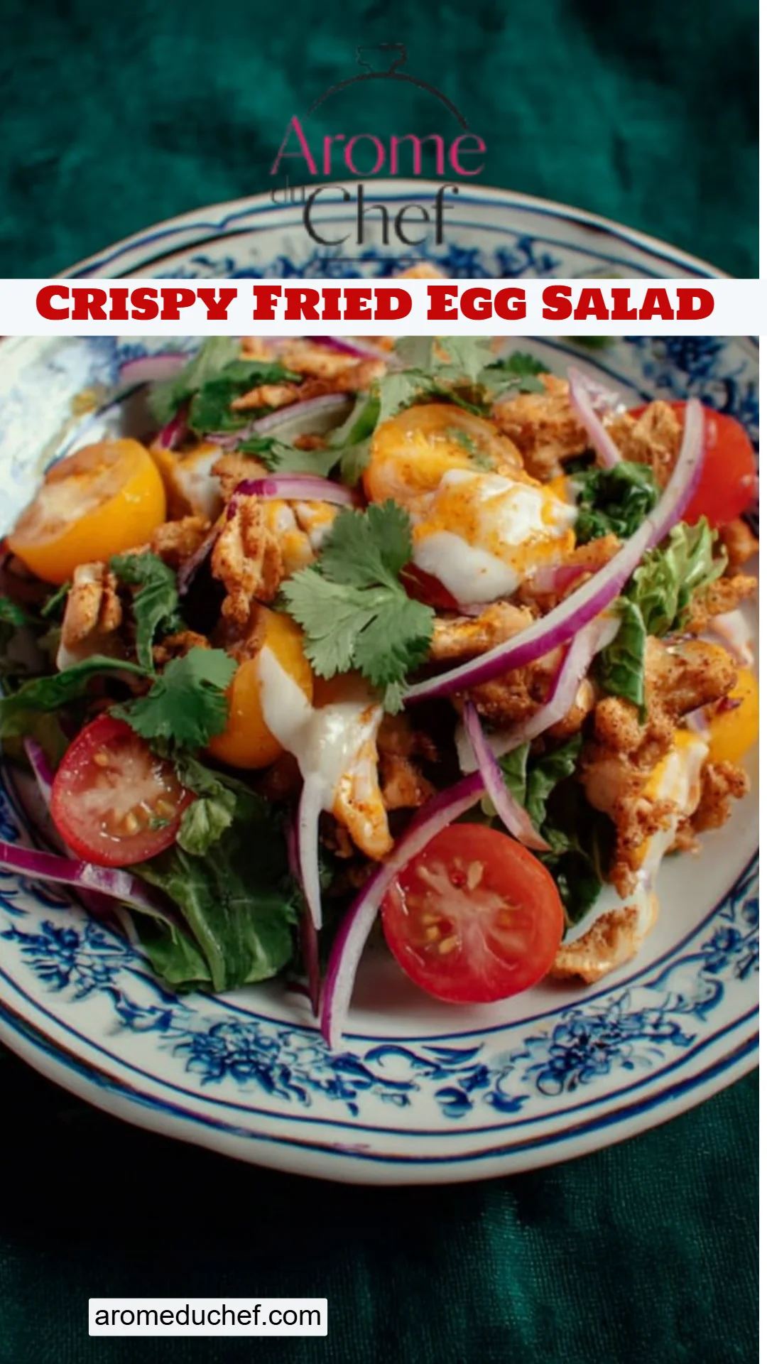 Crispy Fried Egg Salad