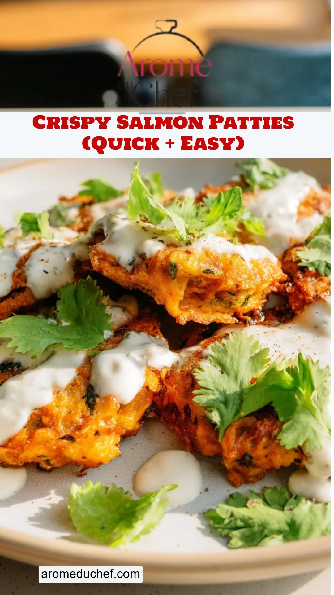 Crispy Salmon Patties (Quick + Easy)