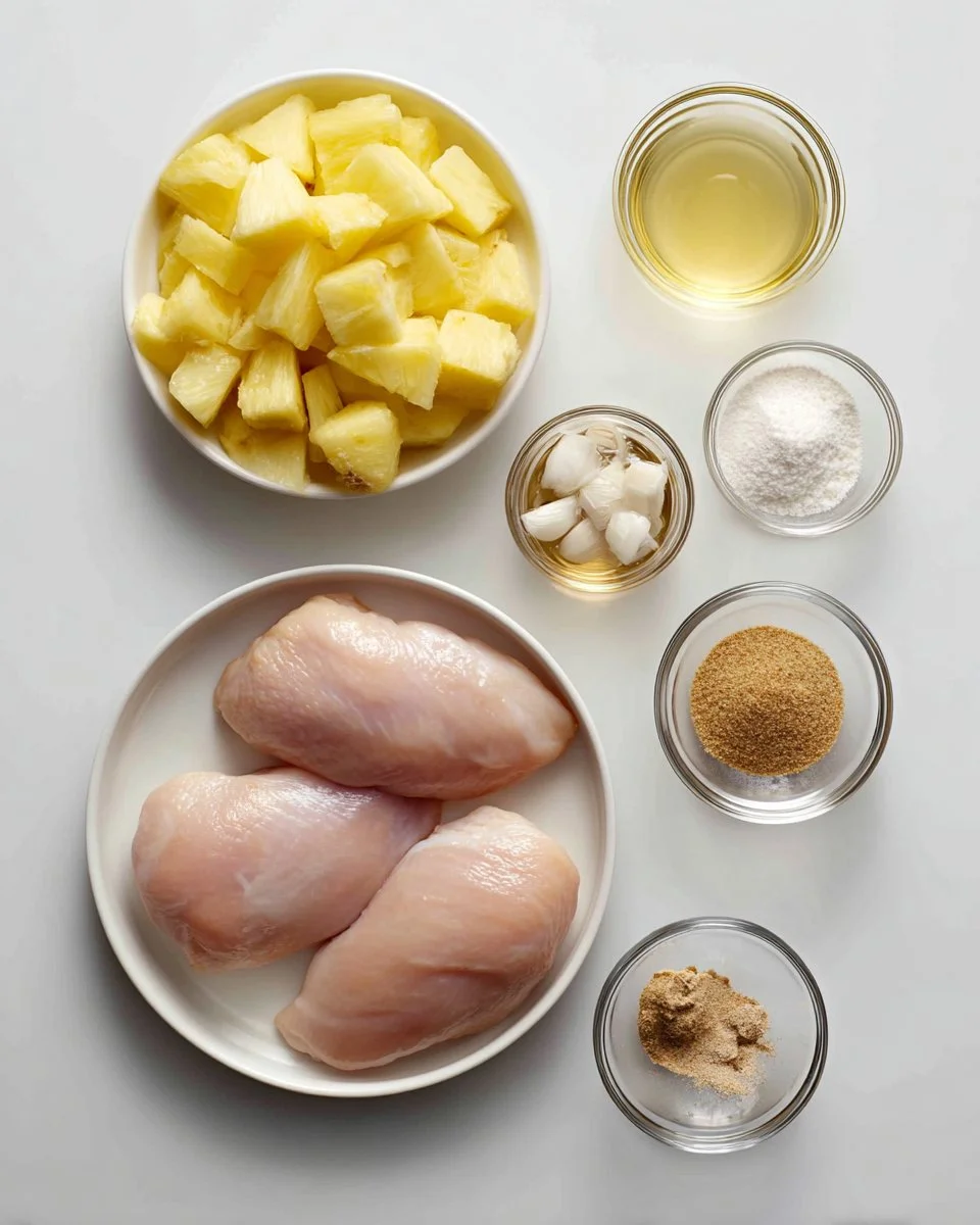 Crockpot Pineapple Chicken
