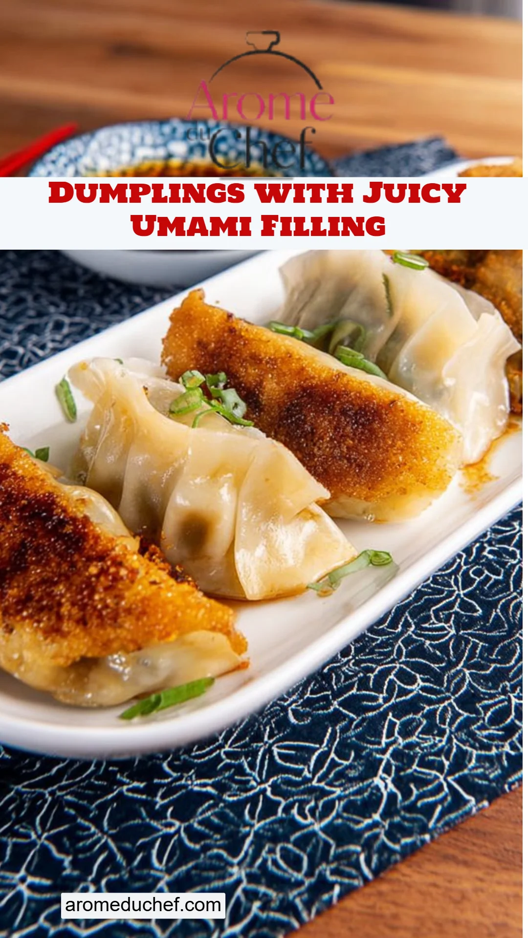 Dumplings with Juicy Umami Filling