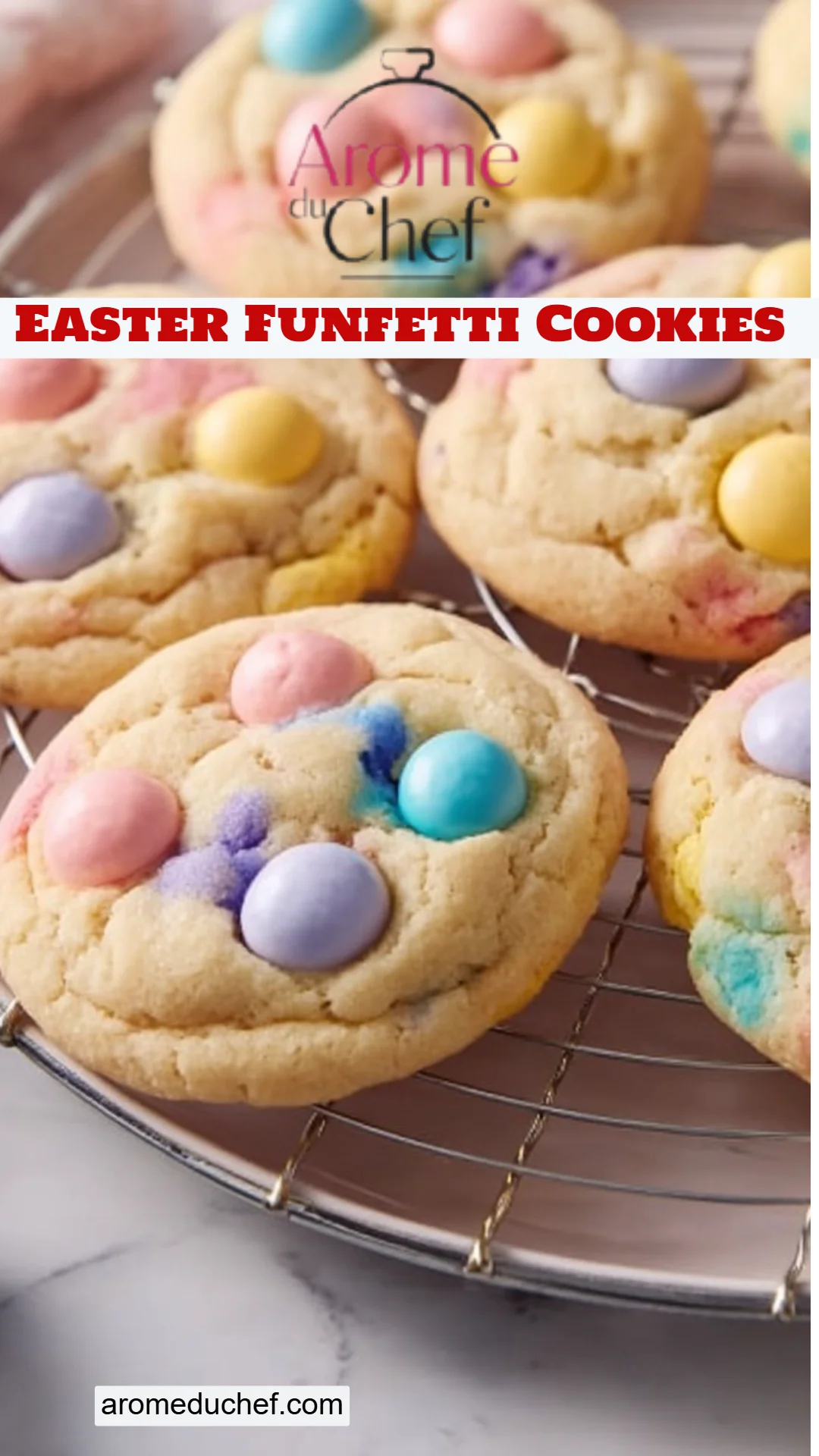 Easter Funfetti Cookies