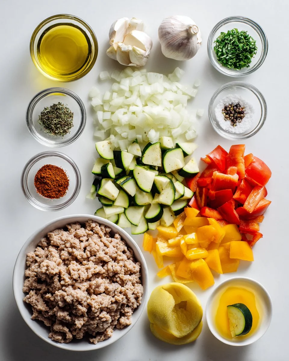Easy Ground Turkey Hash